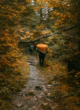 Boundary Waters Wilderness Portage — Photo Credit: Josh Hild (Unsplash)